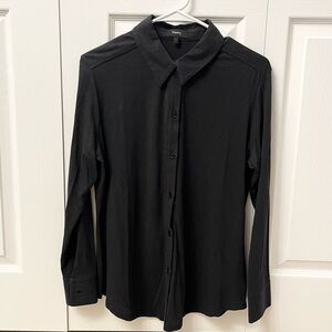 Theory Cotton Button-Up Shirt